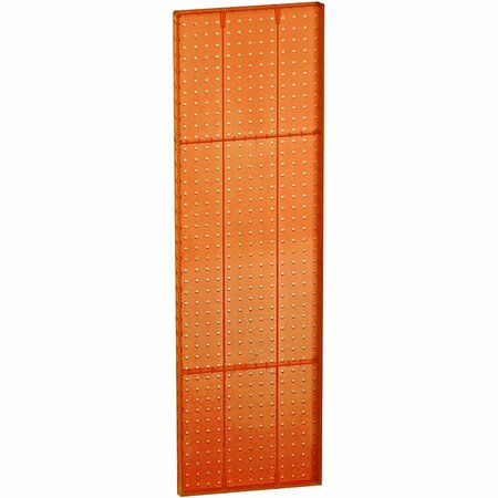 AZAR DISPLAYS Pegboard Wall Panel Storage Solution, Size: 44'' x 13.5'', 2PK 771344-ORG